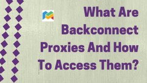 What Are Backconnect Proxies And How To Access Them?