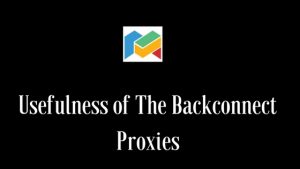 The Usefulness of The Backconnect Proxies