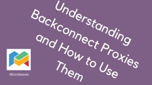 Understanding Backconnect Proxies and How to Use Them