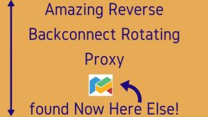 Amazing Reverse Backconnect Rotating Proxy – Found Now Here Else