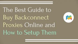 The Best Guide to Buy Backconnect proxies Online and How to Setup Them