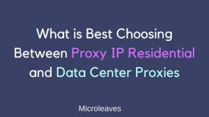 What is Best Choosing Between Proxy IP Residential and Data Center Proxies